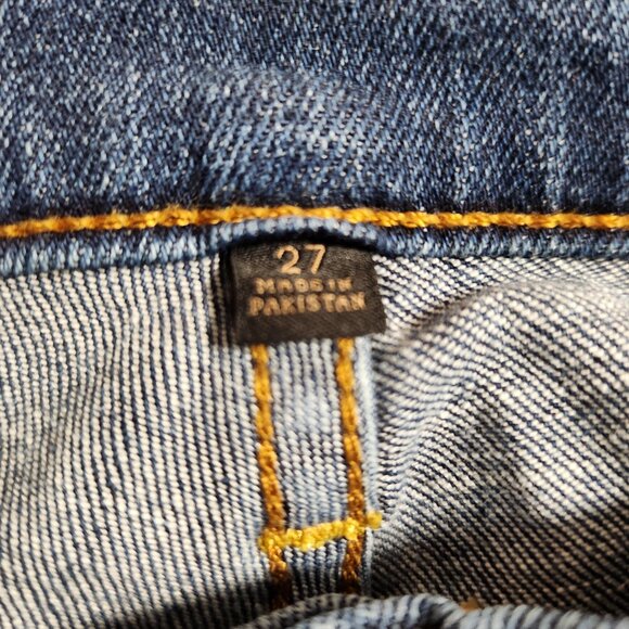 Frye Addie Skinny Mid Rise Jeans 27 - Picture 4 of 8